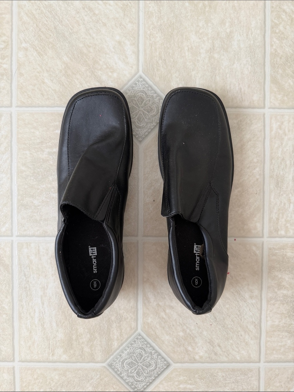 Smart Fit Black Dress Shoes
